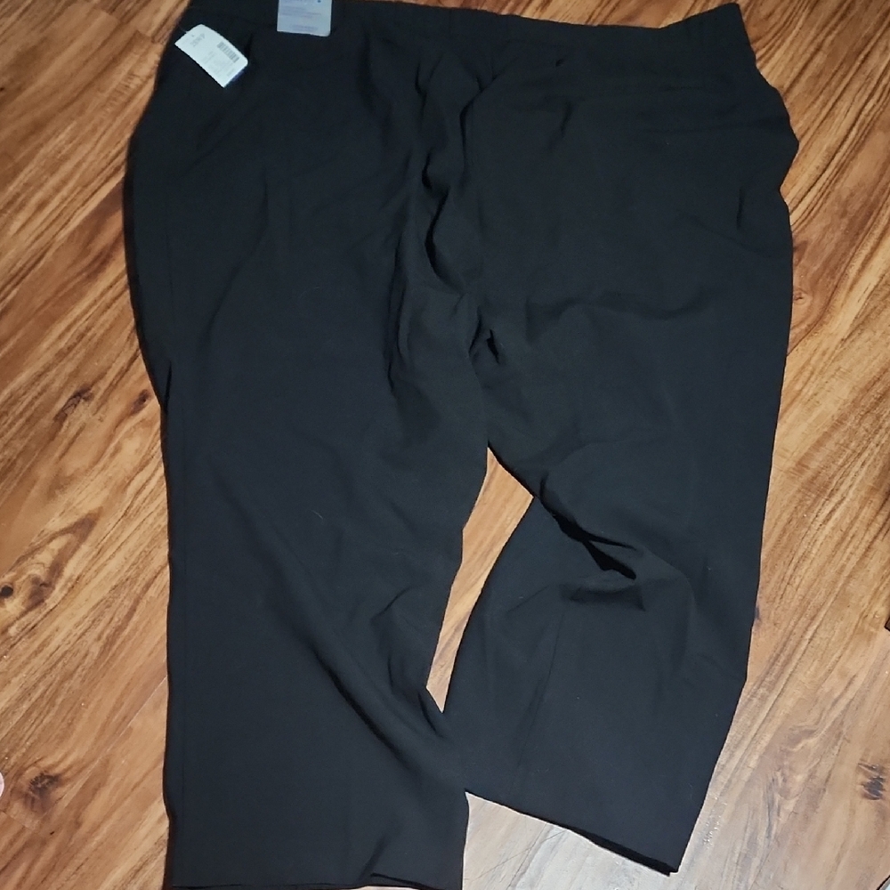 Catherines Elegant Black Dress Pants